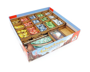 Boardgame Organizer Insert for The Quacks of Quedlinburg and expansion The Herb Witches