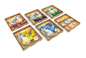 Boardgame Organizer Insert for The Quacks of Quedlinburg and expansion The Herb Witches