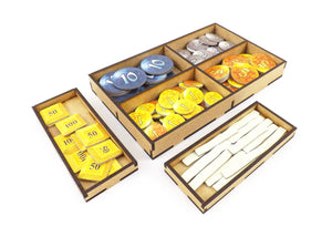 Boardgame Organizer Insert for Isle of Skye: From Chieftain to King + expansions Journeyman and Druids