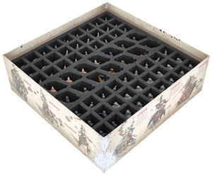 Feldherr foam set with Organizer for Zombicide: White Death - core game box