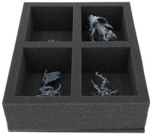 FS090A008 Feldherr foam tray for Ogor Mawtribes - 4 Compartments
