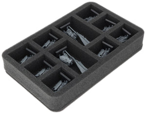 HS045A035 Feldherr foam tray for Warriors of Chaos - 10 Compartments