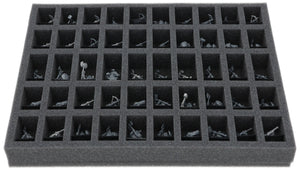 FS040A046 Feldherr foam tray for Dwarfen Mountain Holds - 50 Compartments