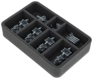 HS055A015 Feldherr foam tray for Dwarfen Mountain Holds - 7 Compartments