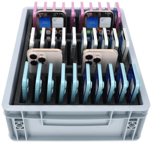 Smartphone Storage Box for Schools – Organization and Security for Up to 34 large Devices