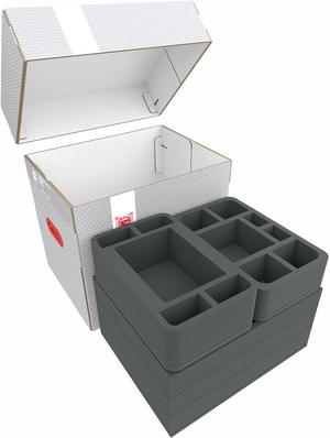 Feldherr Storage Box with Foam Tray Set for Warhammer: The Old World - Warriors of Chaos (FSLB310P114)